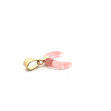 Quartz half moon charm SKU#M2699