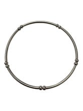 Sterling silver 6.75” stretchy tube bead bracelet, SKU#5014835675L