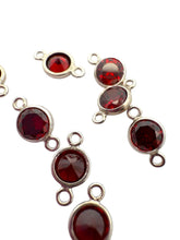 3mm, sterling silver , 3A, Cubic Zicronia Bezel Connector 
SKU#5030CM7