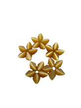 Yellow flower Mother of Pearl, SKU#M4624