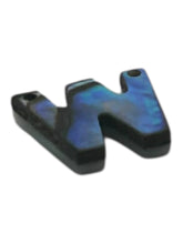 Mother Of Pearl Initials Pendants “W”