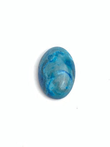 Blue Agate Oval Cabochon Sku#M1916