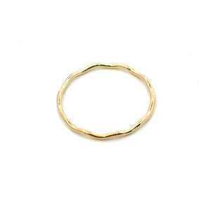 14KGF (Size5) Wavy ring, SKU#40518R5