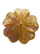 Yellow flower mother of pearl, SKU#M4605