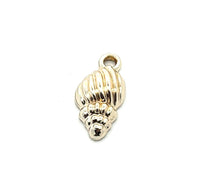 Shell charm, gold plated, SKU#M3099