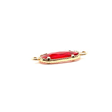 Oval ruby charm, SKU#M2167ruby