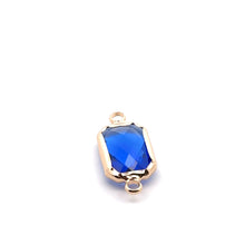 Royal blue rectangle shape crystal charm,SKU#M2147royalblue