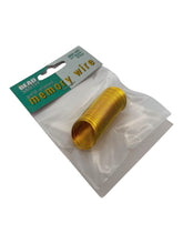 Memory wire gold plated