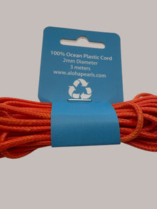 100% Recycled Ocean Plastic Cord 2mm