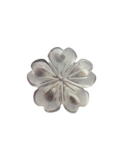 Carved MOP, Flower shape mother of pearl. SKU#M4678