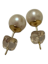 Japanese akoya pearl studs, 14KGF, SKU#Jakoya4