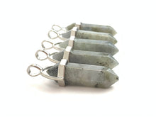Silver Plated Labradorite Pendant Sku#M1437