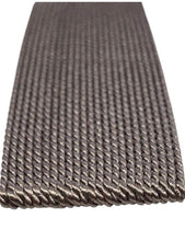 Beaded cord, Natural Silk, 0,65mm, Grey, SKU#011905