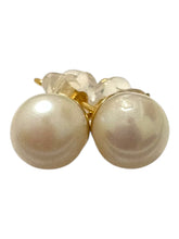Japanese akoya pearl studs, 14KGF, SKU#Jakoya4