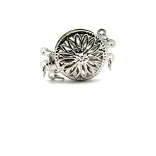 White gold bead clasp, SKU#WG/88