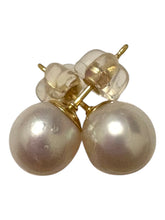 Japanese akoya pearl studs, 14KGF, SKU#Jakoya5