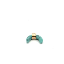 Turquoise half moon charm SKU#M2700