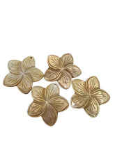 Yellow flower mother of pearl, SKU#M296