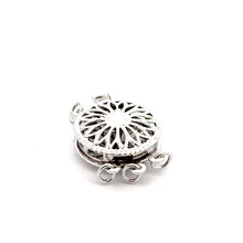 White gold bead clasp, SKU#WG/88