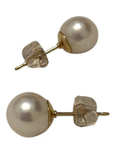 Japanese akoya pearl studs, 14KGF, SKU#Jakoya5
