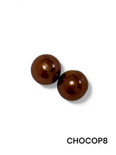 Chocolate Pearl pairs, 8mm - 9mm.SKU#Chocop1-Chocop10