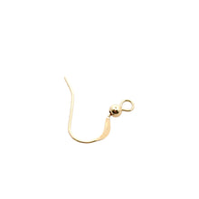 Ear Wire Flat with bead, SKU#4006409