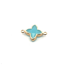 Gold star charm SKU#3103blue
