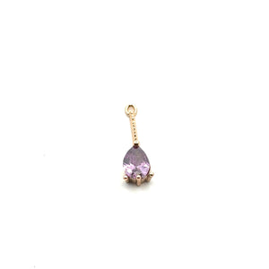 Diamond charm SKU#M3131Laveder