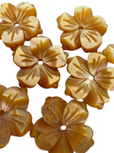 Yellow Flower Mother Of Pearl, SKU#M4663