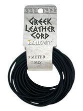 Greek Leather Cord (BK)