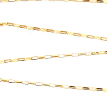14KGF 3.55mm Flat Oval Rolo Hamilton Finish Chain, SKU#14SM1217