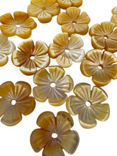 Yellow flower mother of pearl, SKU#M4624