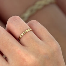 14KGF (Size5) Woven ring, SKU#405R5LR