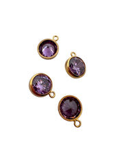 6mm, Gold filled , 3A, Cubic Zicronia Bezel 
SKU#4000059SDM6