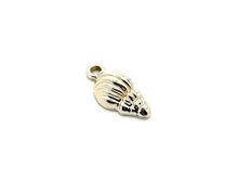 Shell charm, gold plated, SKU#M3099