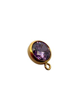 6mm, Gold filled , 3A, Cubic Zicronia Bezel 
SKU#4000059SDM6