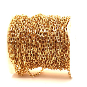 3.7mm Rectangle Cable 1 Plain 1 Twist, 14k Gold Filled, Sku#S40061P1T