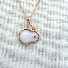 Rabbit Pendant, Bunny Pendant, Gold Plated, M4410