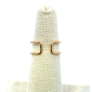 14KGF (Size6) Double ring, SKU#405162R6