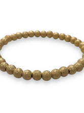 14KGF 7.0” stardust beaded stretchy bracelet, SKU#4014750SE70L