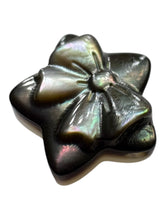 Tiny star shape Mother Of Pearl with a Bow, SKU#M4408