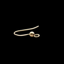 Ear Wire Flat with bead, SKU#4006409