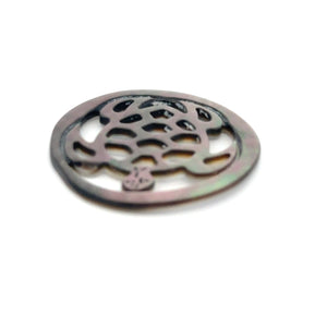 Mother Of Pearl Enclosed Turtle Sku#M376