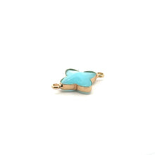 Gold star charm SKU#3103blue