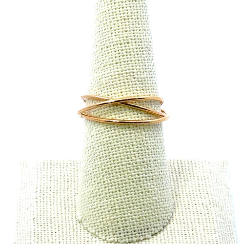 14KGF Size 6 Rolling ring (1.0mm)