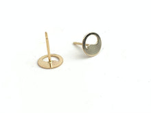 14kGF Yin and Yang Studs Sku#708-4