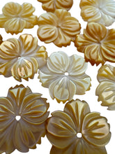 Yellow flower Mother Of Pearl, SKU#M4618