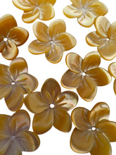 Yellow flower Mother of Pearl, SKU#M4643