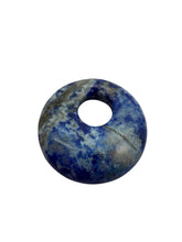 Marble blue gemstone beads, SKU#M2979