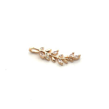 Gold leaf charm SKU#M3119
